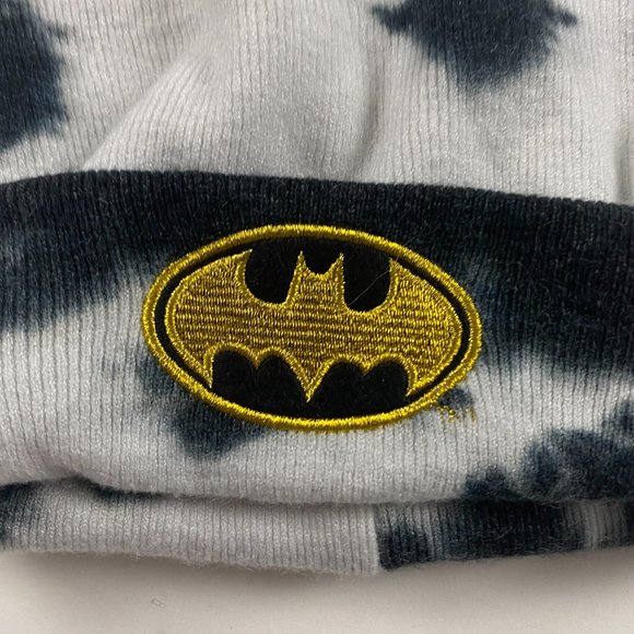 NEW Batman Winter Beanie Hat Cap DC Comics Ski Pom Pom Adult Men's Women's - Picture 3 of 7
